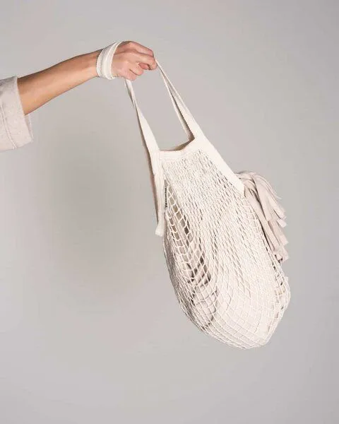 Turtle Bags Einkaufsnetz Tasche Turtle Bags, Weiß, – Produktbild 2 von 2