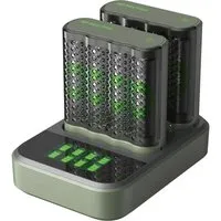 GP Battery GP Battery USB Ladegerät "M452U" inkl. 8 x AA mit je 2.600mAh + USB-Dockingstation "M452D" – Produktbild 1 von 1
