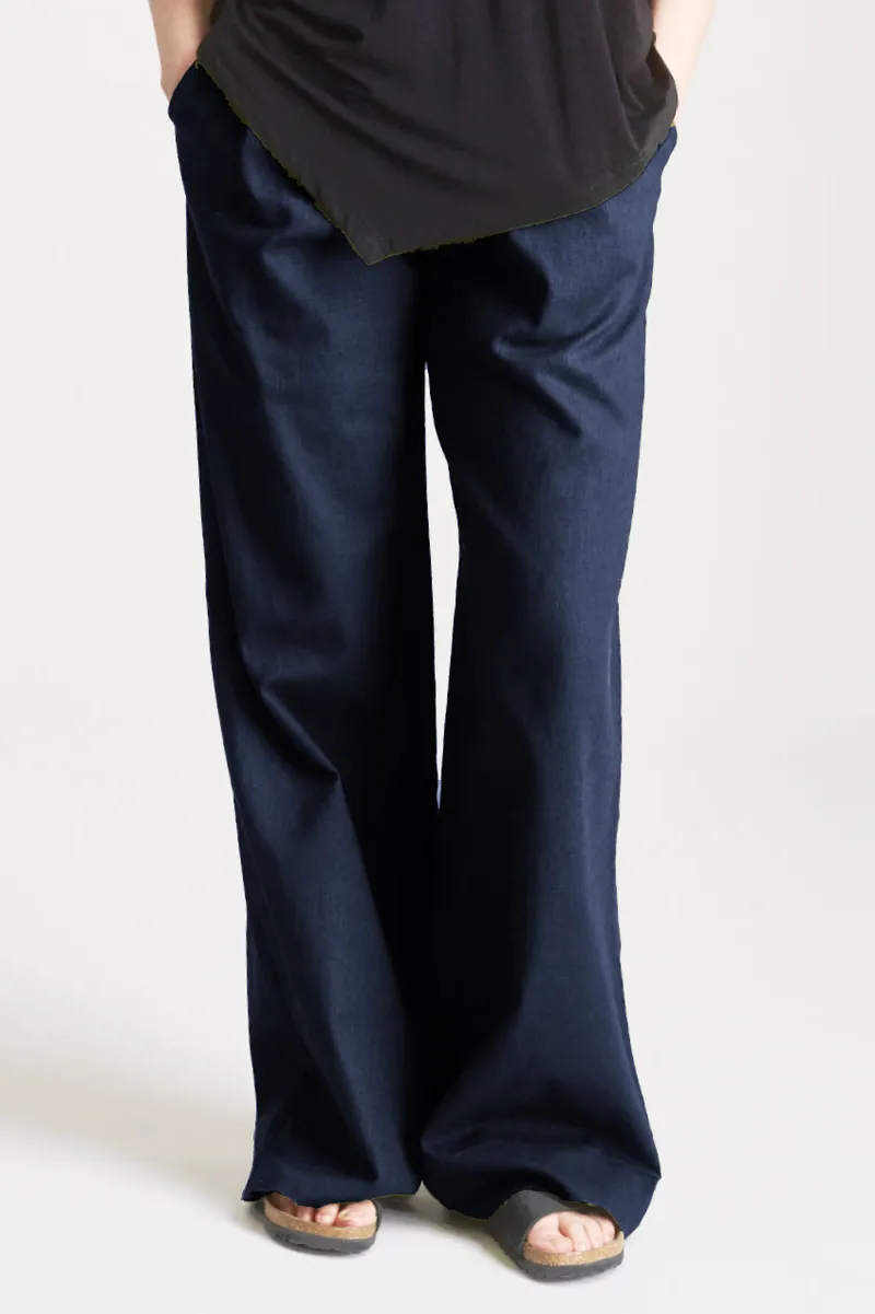 KOMODO KOMODO Damen vegan Hose Lion Navy, Extra dunkelblau, – Produktbild 1 von 1