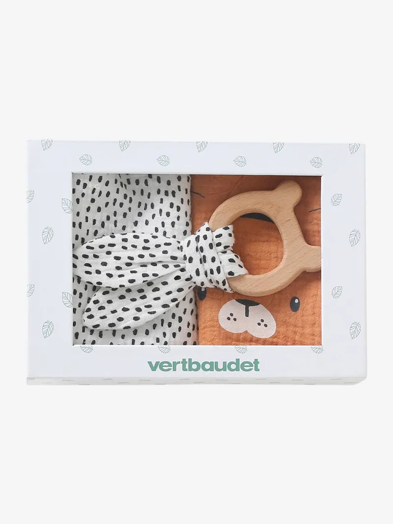Vertbaudet Baby Geschenk-Set, Braun, – Produktbild 4 von 4