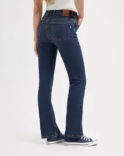 Kuyichi Kuyichi Damen vegan Bootcut Jeans Zoé Meadow Blue – Produktbild 1 von 1