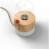 ALMUT von Wildheim ALMUT von Wildheim Tischlampe Zirben Holz angesagte Pastelltöne skandinavisches Design, Winterweiß, – Produktbild 1 von 1