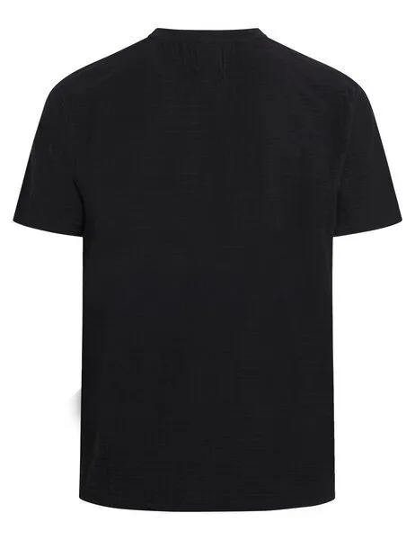 Klitmøller Collective Klitmøller Collective Strukturiertes T-Shirt Lauge, Black, – Produktbild 2 von 2