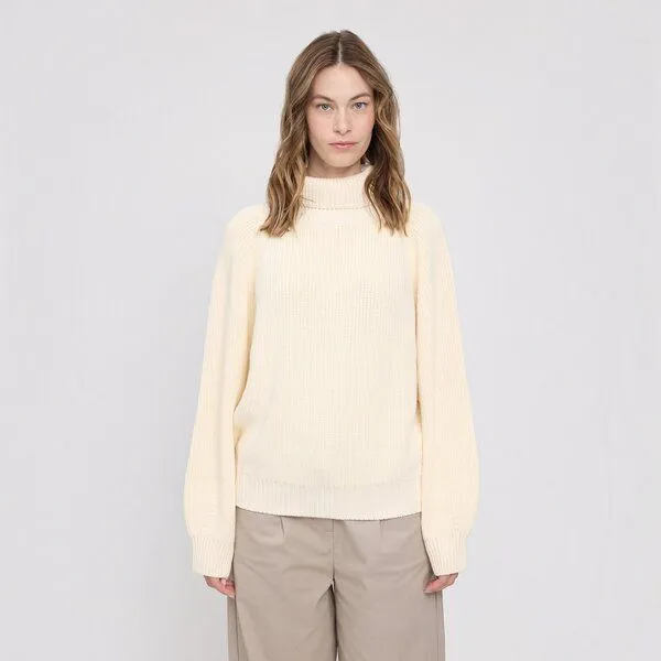 Mazine Mazine Chunky Knit Turtle Neck Jumper – Produktbild 2 von 4