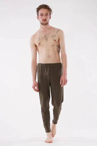 YOIQI YOIQI Jogginghose Sweatpants aus biologischer Baumwolle regular fit, Olive(dunkelgrün), – Produktbild 1 von 2