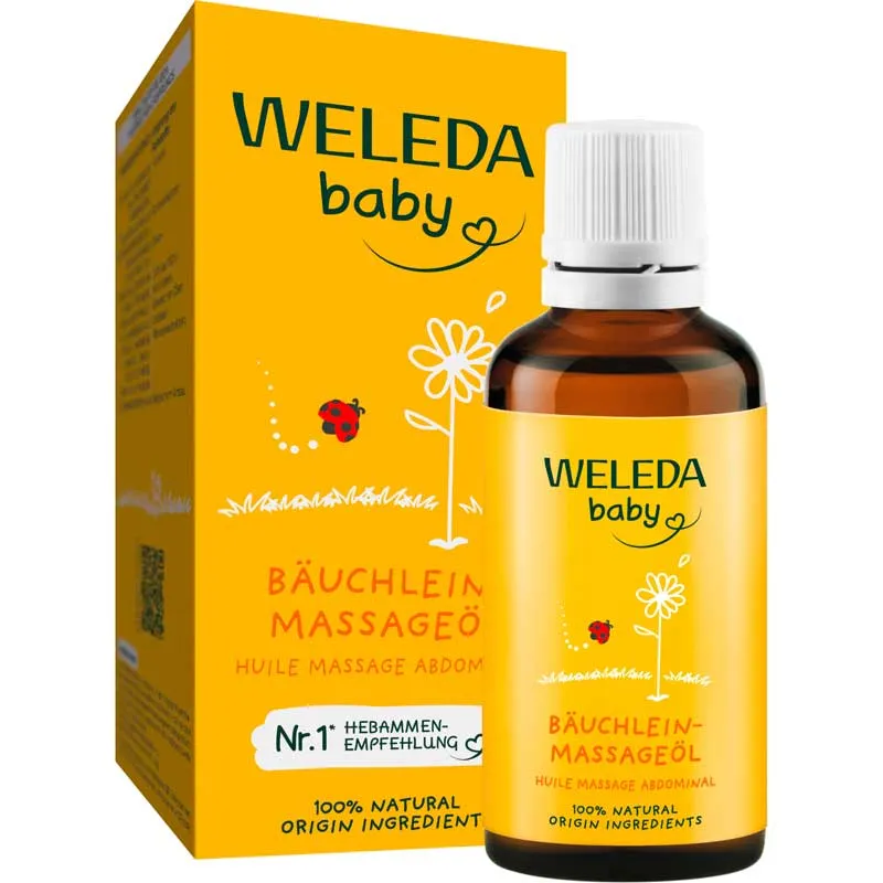 Weleda Weleda Baby Bäuchlein-Massageöl 50 ml Öl – Produktbild 1 von 1