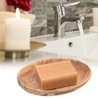 NATUREHOME NATUREHOME Seifenschale aus Olivenholz verschiedene Formen – Produktbild 1 von 1