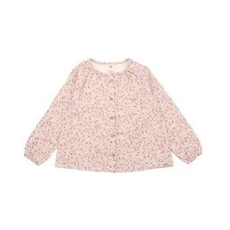 Walkiddy Walkiddy Kinder Bluse GOTS-zertifiziert aus Bio-Baumwolle, pink „Mini Cottons“, langarm, weich & alltagstauglich – Produktbild 1 von 1