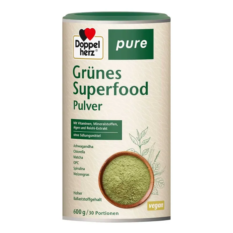 Doppelherz Doppelherz Grünes Superfood Pure Pulver – Produktbild 1 von 1