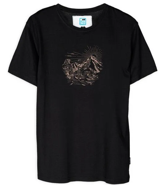 Gary Mash GARY MASH T-Shirt Freedom aus Biobaumwolle, Schwarz, – Produktbild 2 von 4