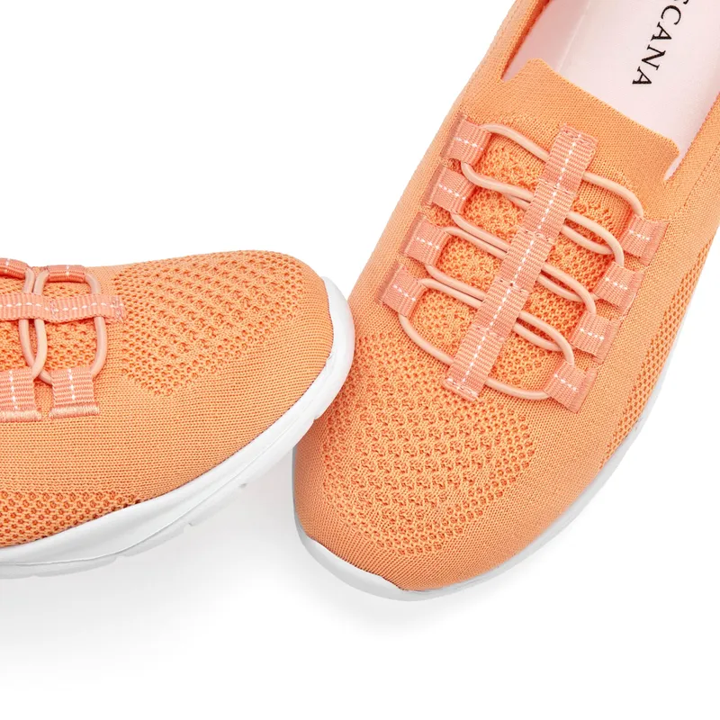 Lascana Sneaker, Hellorange, – Produktbild 1 von 3