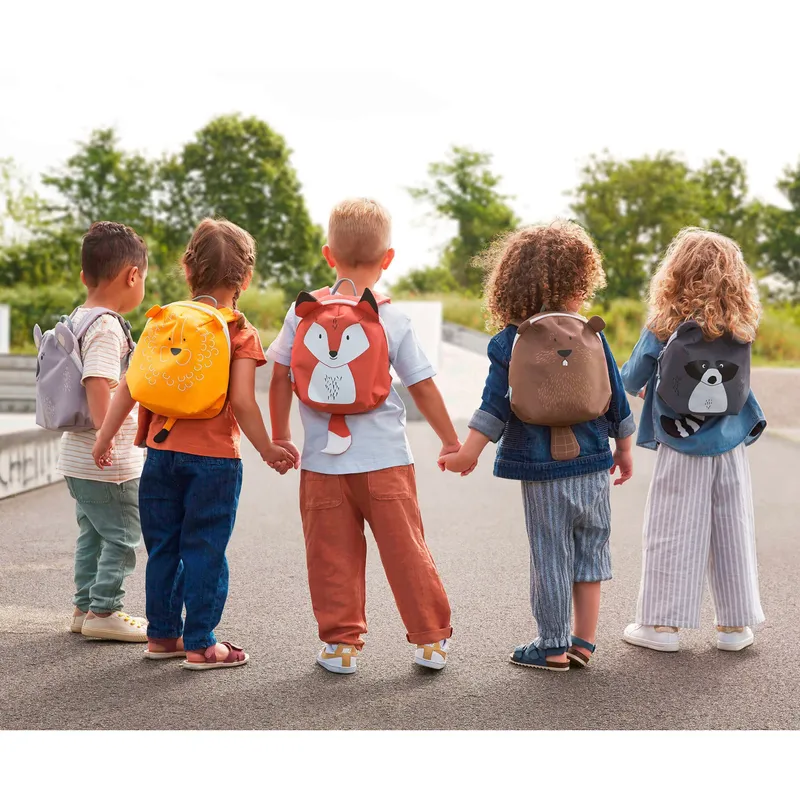 Lässig Lässig Kinderrucksack About Friends, Tiny Backpacks, Chinchilla, PETA-approved vegan, Rosa, – Produktbild 7 von 8