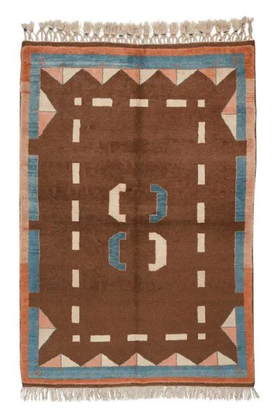 Rugtales Konya Rugtales aus Schurwolle, Braun, – Produktbild 3 von 4