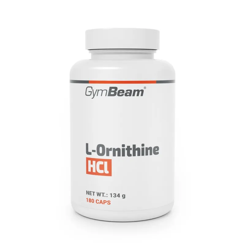 GymBeam GymBeam L-Ornithin HCl 180 Kapseln – Produktbild 1 von 1