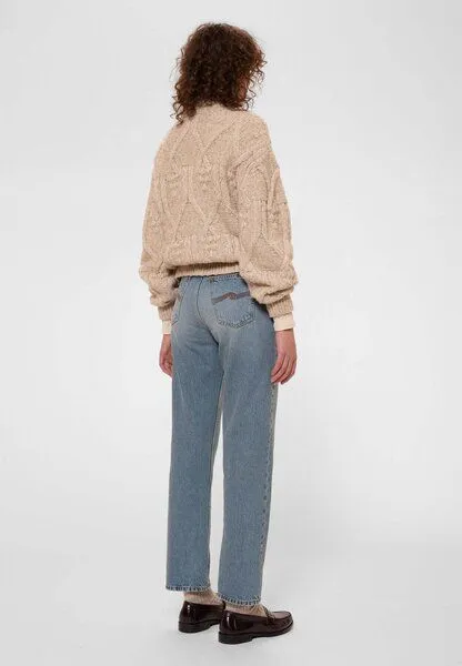 Nudie Jeans Nudie Jeans Strickpullover Elsa Cable Knit - aus Wollmix – Produktbild 2 von 3