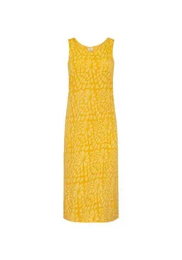 Global Mamas Global Mamas Bio Jersey Kleid -TANK - Floral Burst Gold – Produktbild 1 von 1