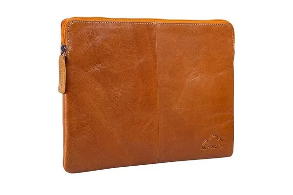 Alpenleder Alpenleder Laptophülle STENZ 15", Cognac, – Produktbild 1 von 4