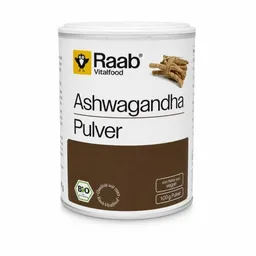 Raab Vitalfood Bio Ashwagandha Pulver (100g) – Produktbild 1 von 1