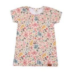 Walkiddy Kinder-Tunika „Mini Flowers“ aus Bio-Baumwolle – GOTS-zertifiziert – Walkiddy – Produktbild 1 von 1