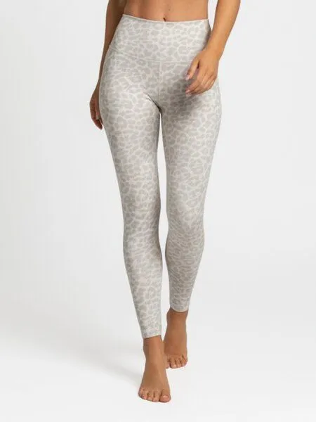 Yoga Hero Yoga Hero Leggings Leopard ecoNYL, Hellgrau, – Produktbild 1 von 4