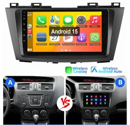 ESSGOO 9" Für Mazda 5 2010-2015 Android 15 Autoradio GPS Bluetooth WIFI Autoradio (RDS, Digitalradio (DAB), FM, AM, Apple Carplay Android Auto SWC EQ BT SWC) – Produktbild 1 von 1