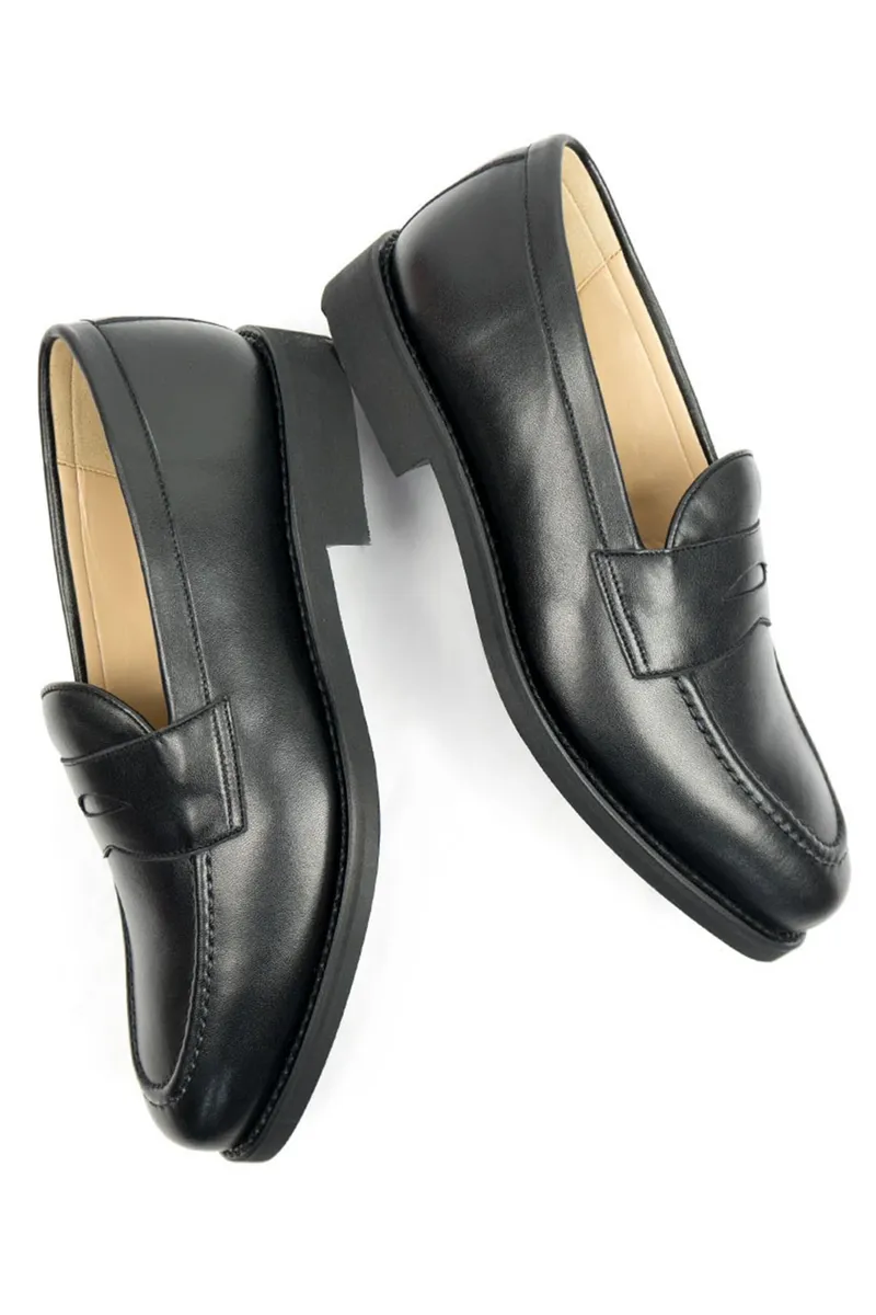 Will's Vegan Store Will's Vegan Store Herren vegan Loafer Goodyear Welt Schwarz, Schwarz, – Produktbild 1 von 1