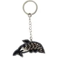 El Puente El Puente Schlüsselanhänger "Delfin" | Fair Trade & Handmade aus Indien – Produktbild 1 von 1