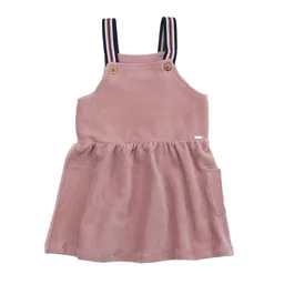 Walkiddy Kinder Latzkleid GOTS zertifiziert – Bio-Baumwolle, Rosa, Trägerkleid, weich & bequem, vielseitig kombinierbar | Walkiddy – Produktbild 1 von 1