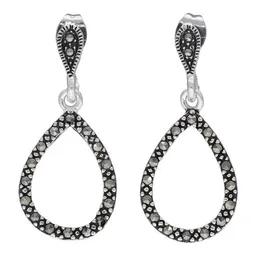 pakilia pakilia Silber Ohrringe Regentropfen Fair-Trade und handmade – Produktbild 1 von 1