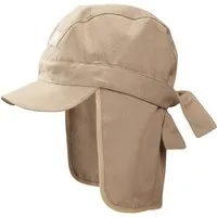 Pickapooh Pickapooh Baby und Kinder Sommerhut mit Nackenschutz UV 40 taupe Gr.48 – Produktbild 1 von 1