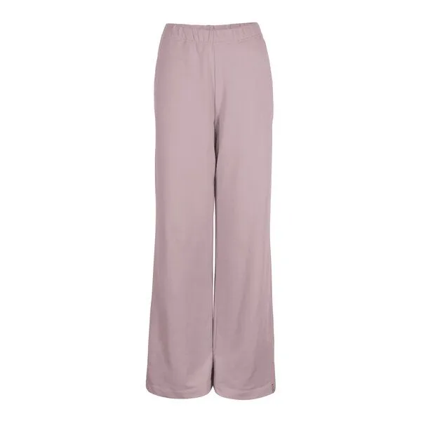 Jaya Jaya KITTY - Damen - Stylische Sweatpants aus softem French Terry mit Seitentaschen, Gummizug und etwas weiterem Beinen, Taupe/taupe, – Produktbild 2 von 3
