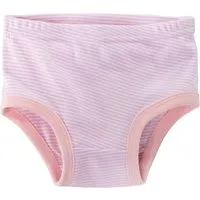 HANS NATUR Kinder Slip Bio-Baumwolle rose-weiß gestreift Gr. 122/128 – Produktbild 1 von 1