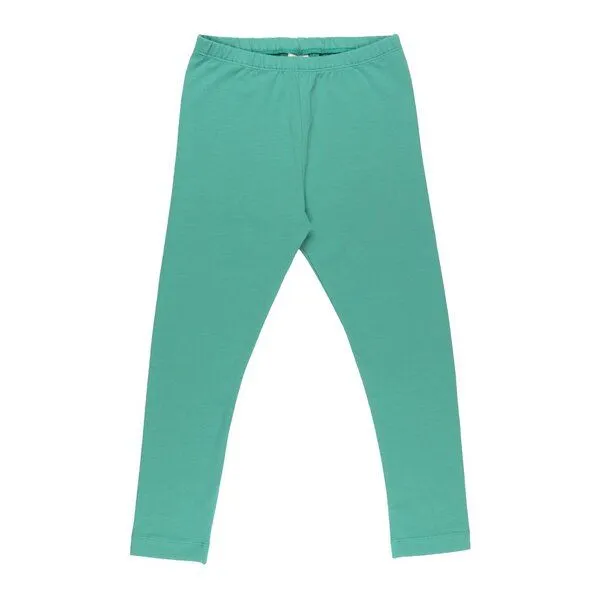 Walkiddy Kinder Leggings GOTS zertifiziert Bio-Baumwolle, Spruce-Grün, Walkiddy, Grün, – Produktbild 1 von 2