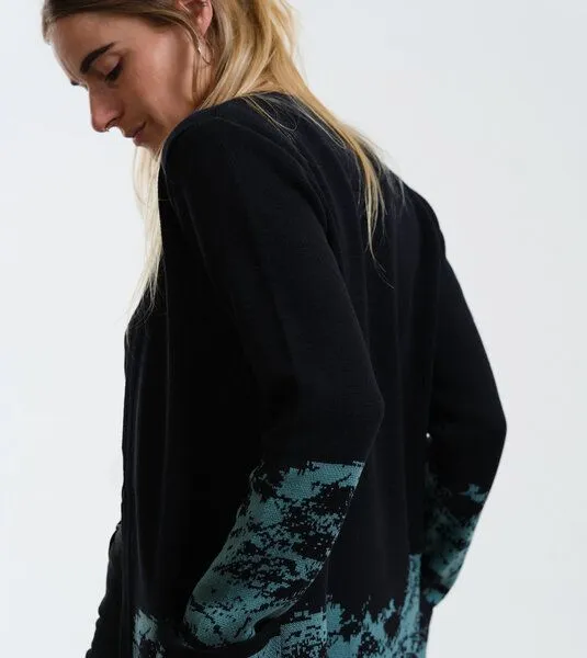 Gary Mash GARY MASH Long-Cardigan Alamo aus Biobaumwolle, Verlauf (mit taschen), – Produktbild 4 von 4