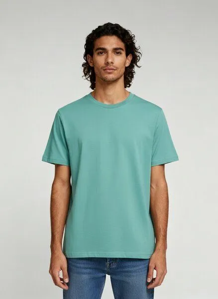 UNIPOLAR UNIPOLAR Basic T-Shirt Modell: Creative, Pool blue, – Produktbild 1 von 1