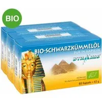 Dynamis Dynamis Ägyptisches Schwarzkümmelöl Bio PUR Kapseln – Produktbild 1 von 3