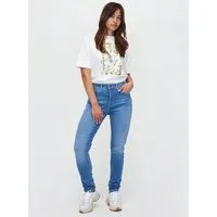Kuyichi Kuyichi Jeans Super Skinny - Lizzy - aus Bio-Baumwolle, Blau (medium blue), – Produktbild 2 von 8