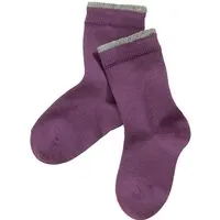 grödo Kinder Socken dunkellila Gr.3-4 – Produktbild 1 von 1
