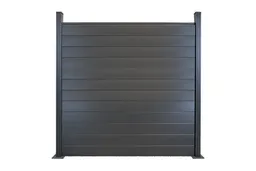 woodstore24 Einzelelement Aluminium Zaun / Sichtschutz / Steckzaun / RAL 7016 20 x 150 x 1800 mm (Serie WoodoFehmarn) – Produktbild 1 von 1