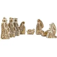 El Puente El Puente Krippenfiguren-Set, 8-teilig | Fair Trade & Handmade aus Indien – Produktbild 1 von 1