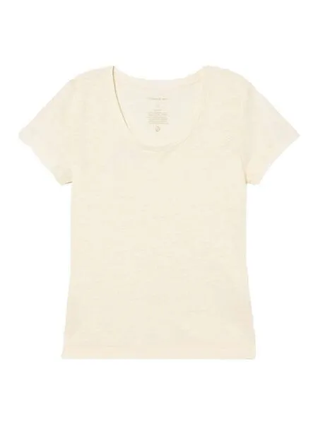 thinking mu thinking mu T-Shirt - Hemp Regina - aus Hanf & Biobaumwolle, Ivory (weiß), – Produktbild 4 von 4