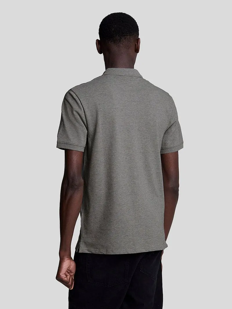 Lyle and Scott Lyle und Scott Polo Plain Grau - Größe XL, Grau, – Produktbild 3 von 5