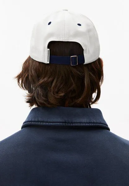 ARMEDANGELS ARMEDANGELS YENAAS COLORBLOCK Unisex Cap aus Bio-Baumwolle, Oatmilk-tinted navy, – Produktbild 3 von 4