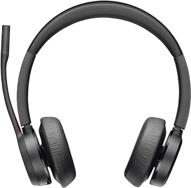Poly Poly Voyager 4320-M MS Kabelloses Office-Headset + Ladestation, Schwarz, – Produktbild 3 von 3