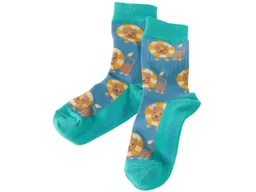 Fräulein Prusselise Kinder Socken Löwe petrol Gr.31-34 – Produktbild 1 von 1