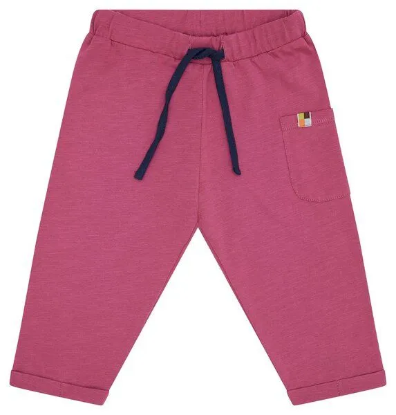 loud + proud loud + proud Babys & Kinder Hose Slub Jersey, GOTS-zertifiziert, Rouge(rosa), – Produktbild 1 von 3
