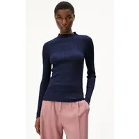 ARMEDANGELS ARMEDANGELS ALAANIA Damen Pullover Slim Fit aus Bio-Baumwolle, Ivy green (grün), – Produktbild 1 von 2