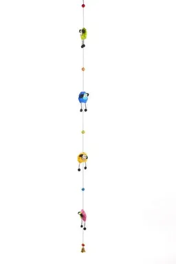 short'n'pietz short'n'pietz Langes Mobile mit bunten Schafen, handgefilzt – Produktbild 1 von 1