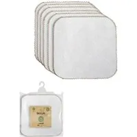 bistyle bistyle 6er-Pack-Frottee-Mundtücher - 28x28cm - zertifiziert – Bio Baumwolle – Produktbild 1 von 1
