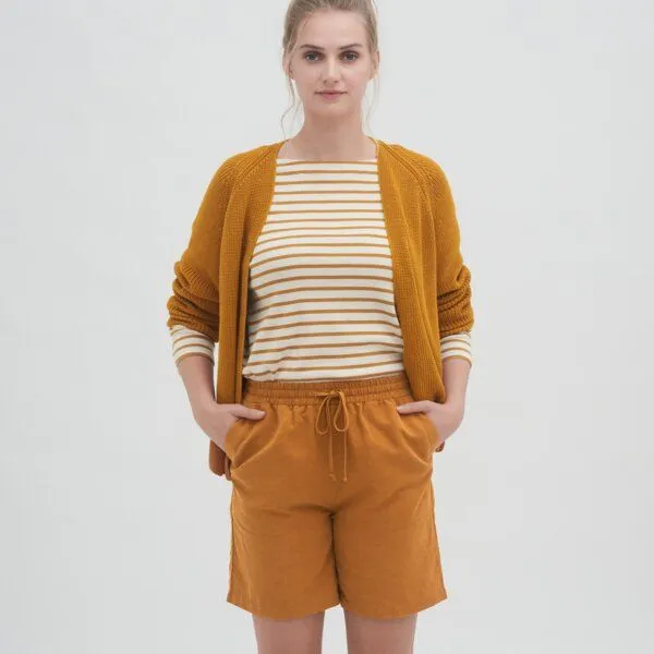 Living Crafts Living Crafts Bermuda Shorts - ORSINA, Dark amber (braun), – Produktbild 1 von 3